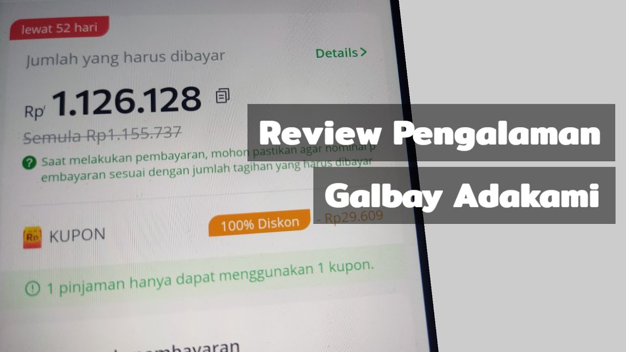 Pengalaman Galbay Adakami - Galbay Pinjol Adakami 2025 
