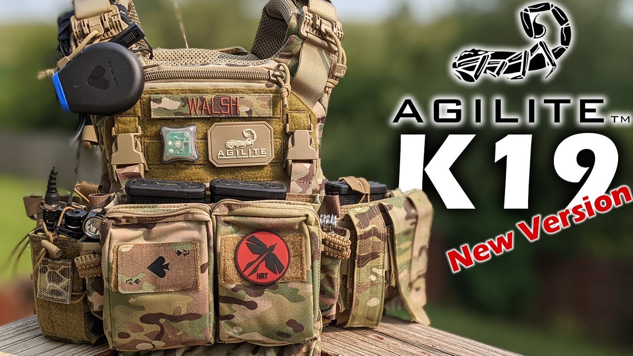 Agilite K19 Plate carrier : NEW Updated Version + Comparison