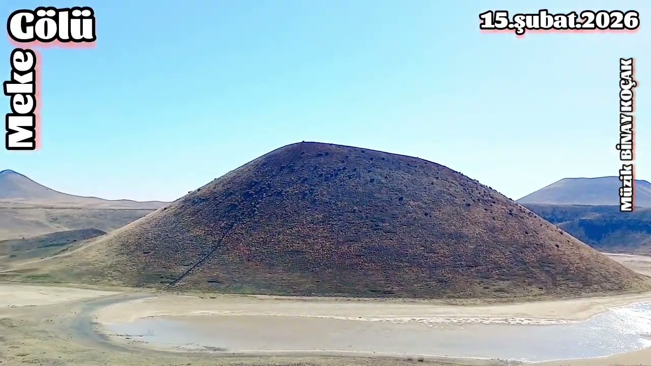 Meke gölü ve Acıgöl KARAPINAR  KONYA