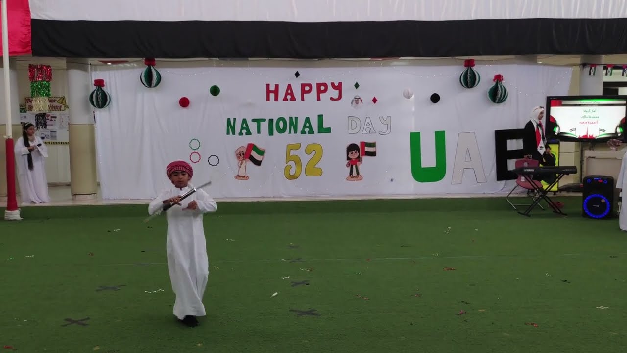 Extraordinary performances of our talented students during the celebration of 52nd UAE National Day
