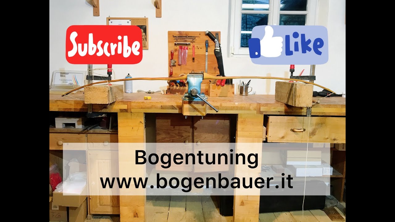Bogentuning Teil 1 - Wie steigere ich die Leistung eines Holzbogens - Tutorial - Samuel R&ouml;ck