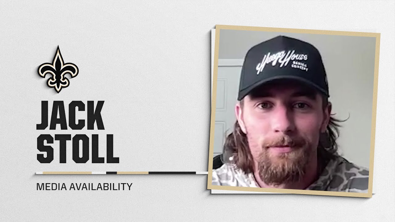Jack Stoll on signing w/ Saints, Kellen Moore | New Orleans Saints