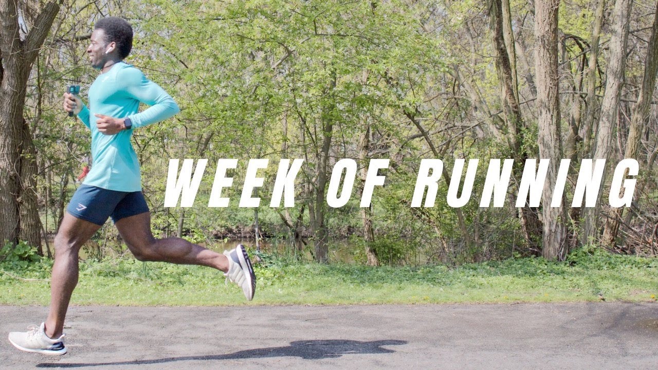 my weekly running routine | run vlog