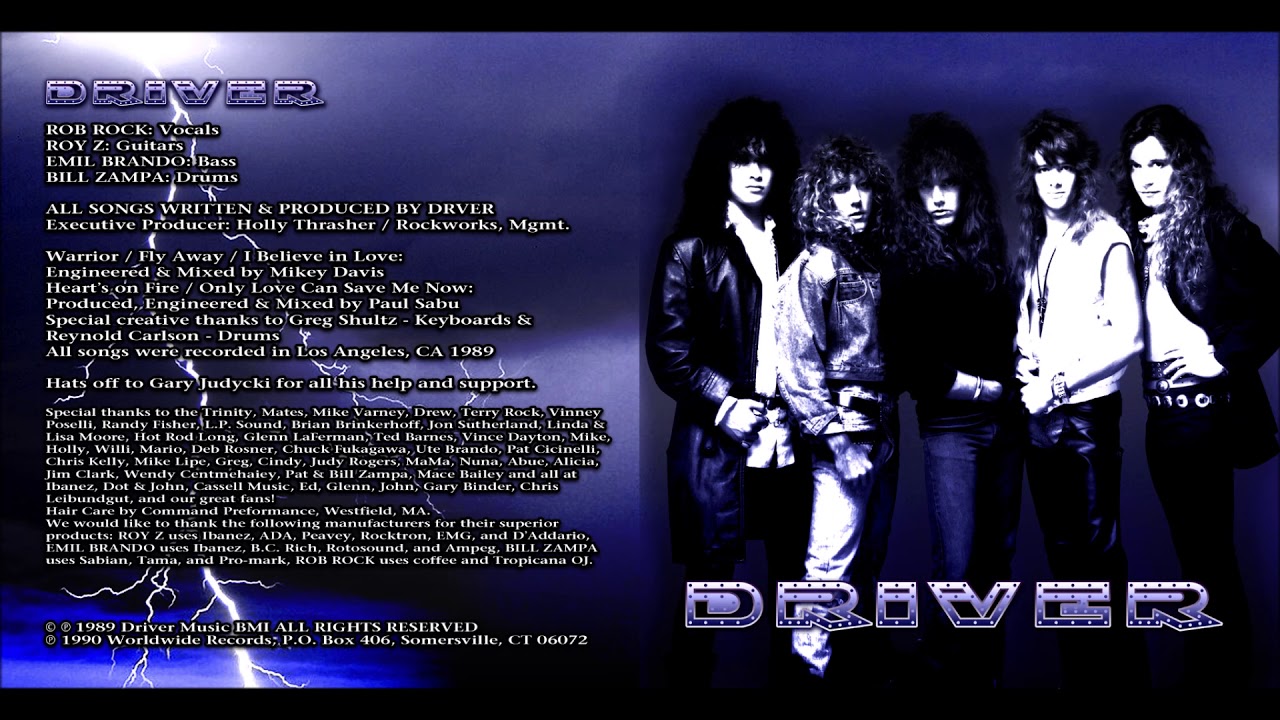 Driver (USA) - Driver (Full EP) - 1990