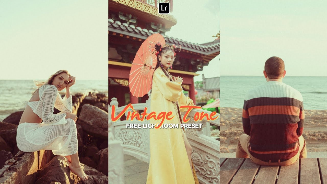 Пресет Vintage Tone для Lightroom | Бесплатный пресет для Lightroom в формате DNG | винтажная атм...