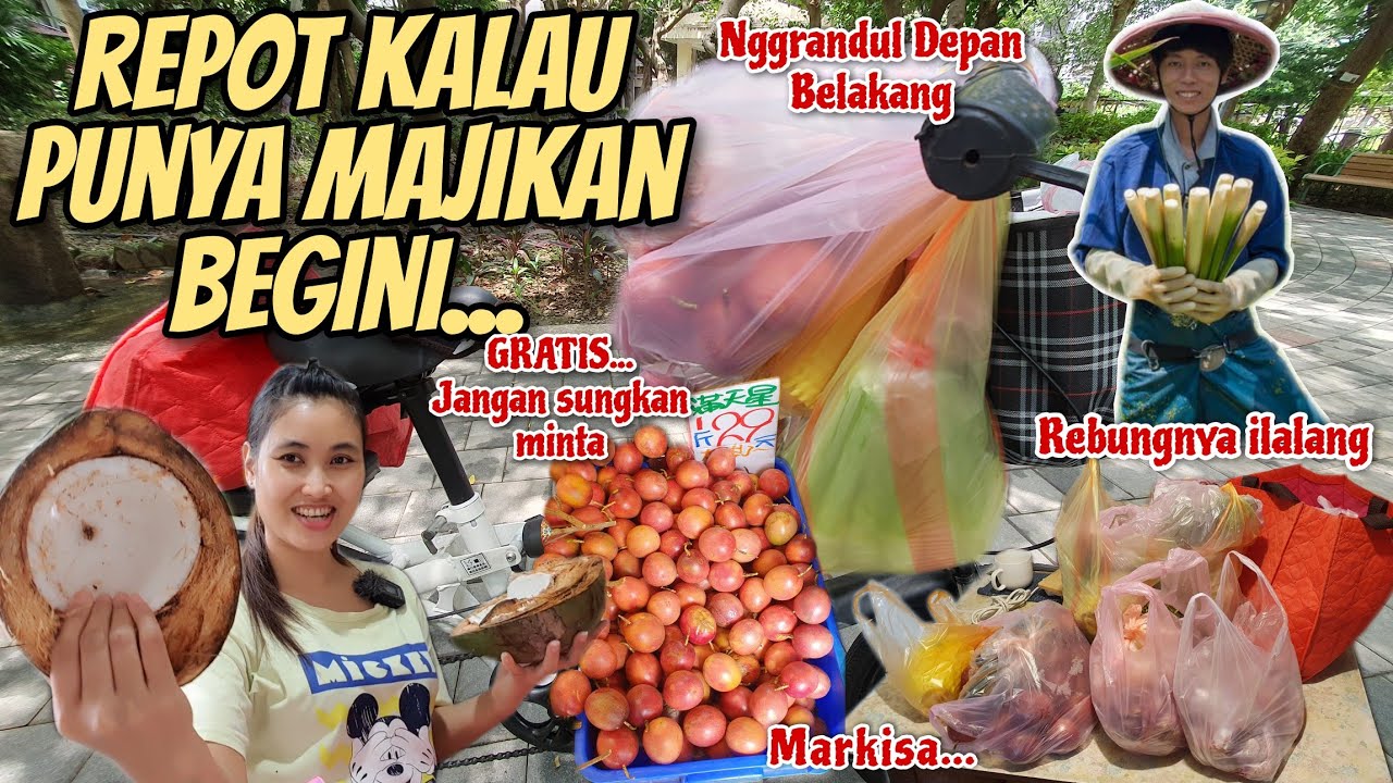 MAJIKANKU SELALU IRI DAN IKUT²AN‼️ BELANJA MINGGUAN SAMPAI NGGRANDUL TIDAK MUAT