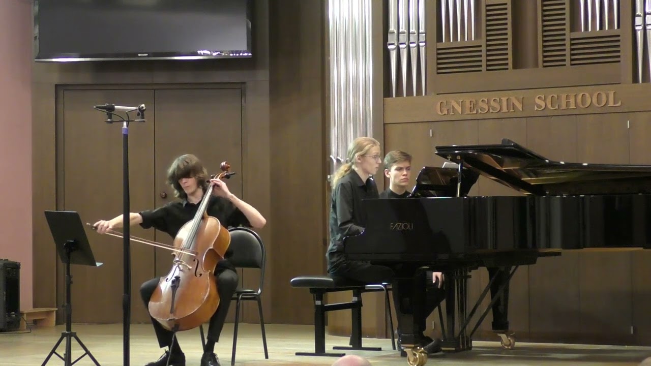 N. Myaskovsky Н. Мясковский Sonata n. 2 a moll op. 81, I часть