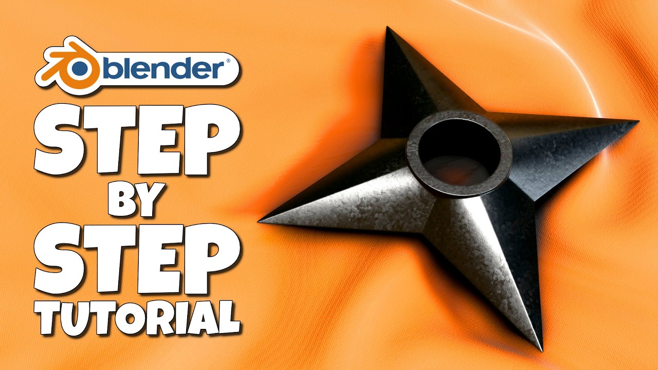 Beginner Blender Tutorial | Naruto’s Shuriken