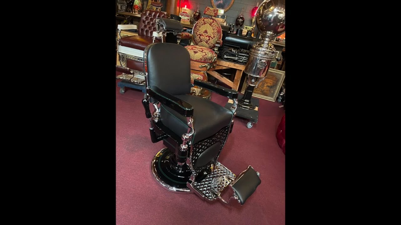 1920's  Fully Restored Beardsley Barber Chair SOLD FOR  $7,995