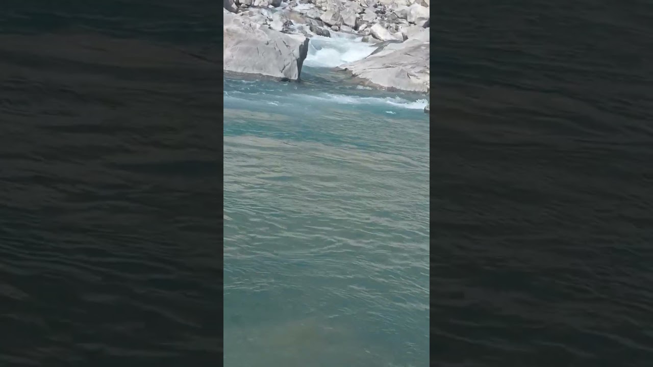 "Crystal Waters: Hunza River's Serene Flow"