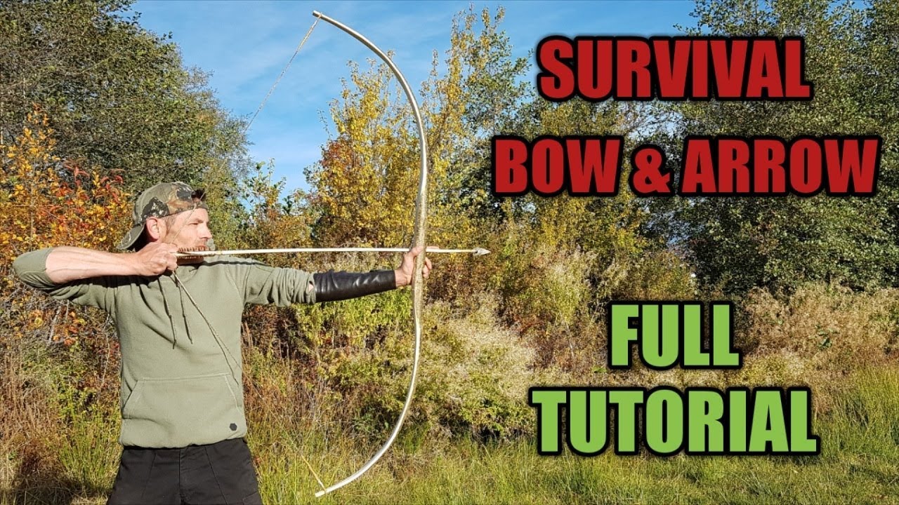 Survival Bow and Arrows ~ Full Tutorial