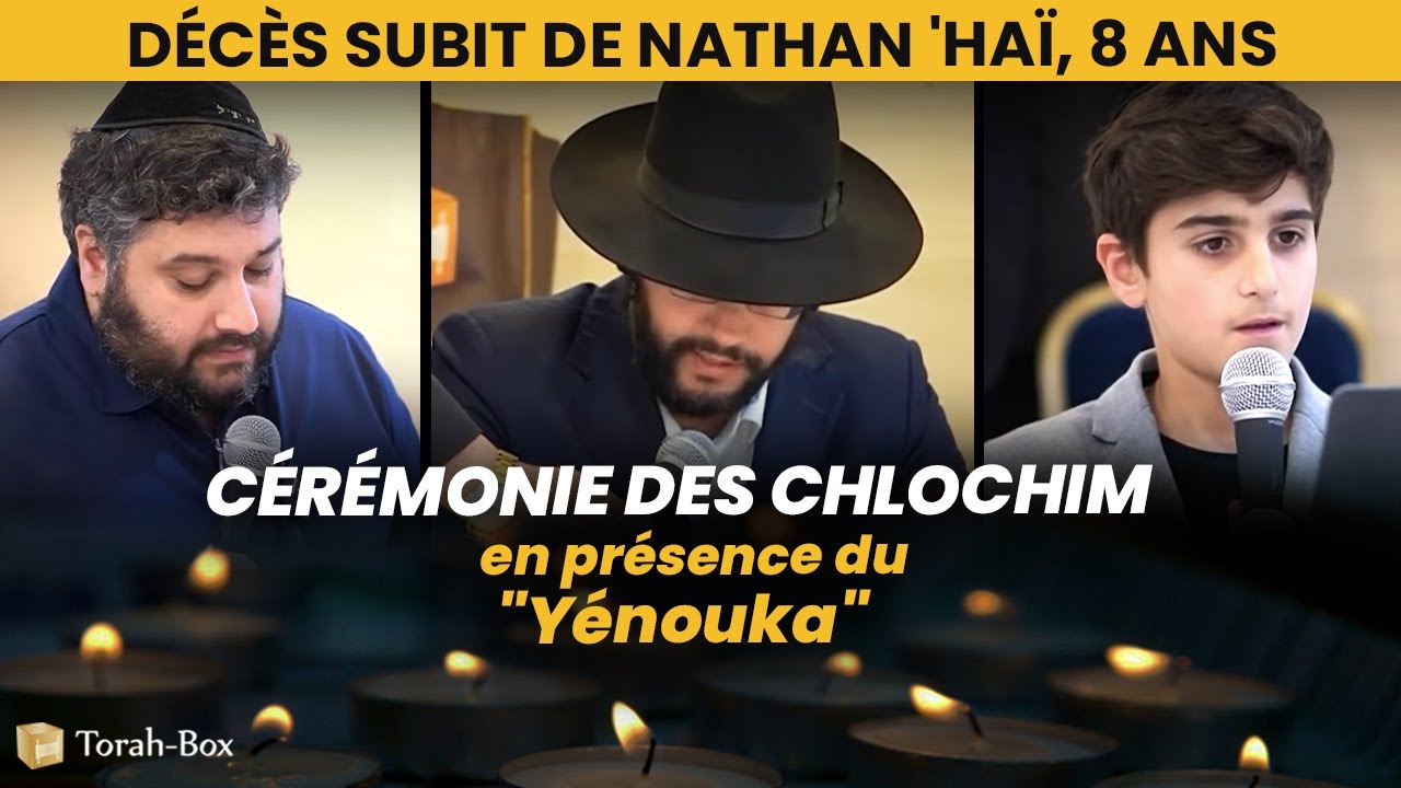 Décès Subit De Nathan 'Haï, 8 Ans - Cérémonie Des Chlochim