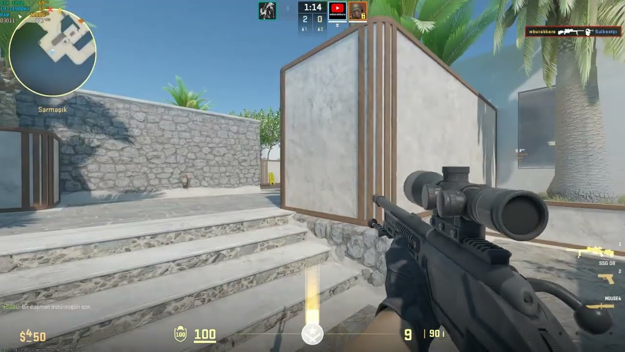 ŞOK TABANCASI | COUNTER STRIKE 2 | 127