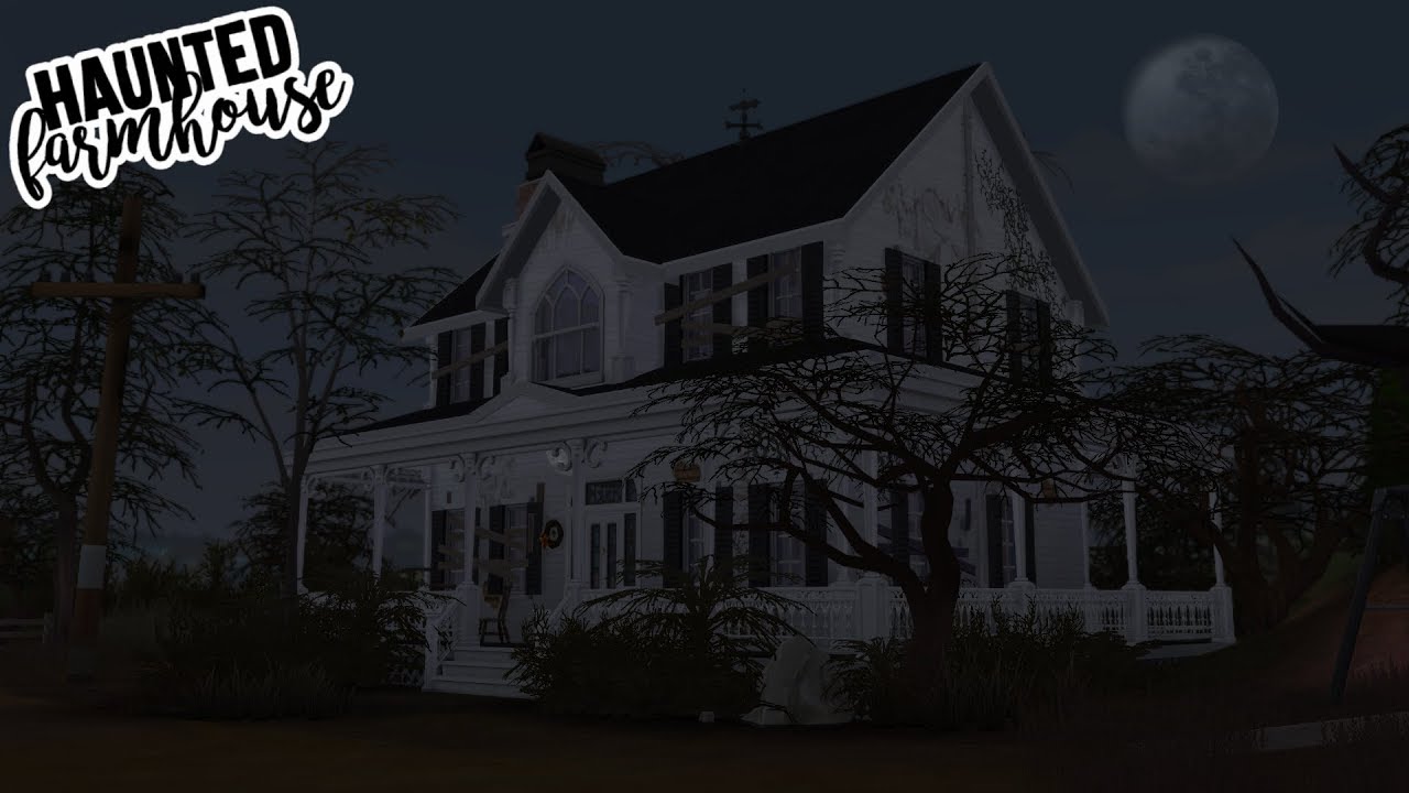 HAUNTED FARMHOUSE | The Sims 4 Speed Build