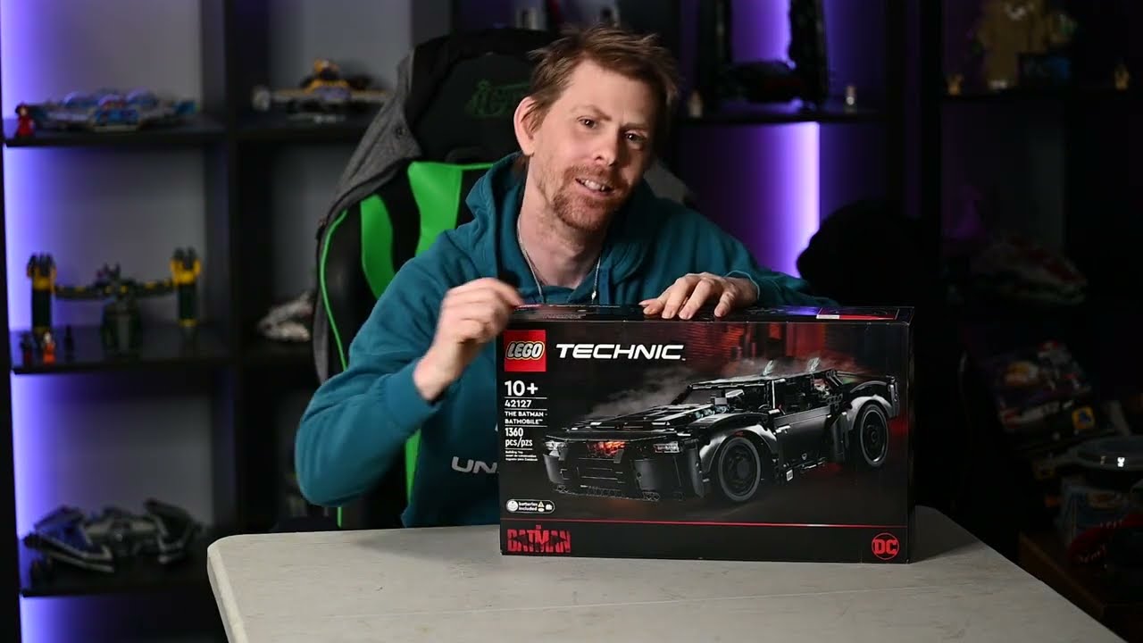 Lego Technic THE BATMAN - BATMOBILE 42127 - Speed Build!!