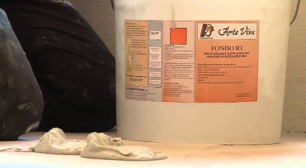 Applicazione della resina ecologica ArteViva by Ingroservice Italia srl.