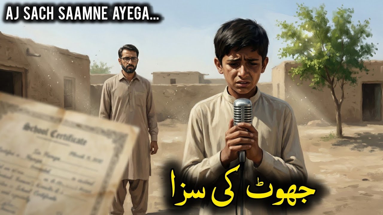 Jhoot Bolne Ka Anjam 💔 | Sach Ki Jeet | Best Moral Kahani Hindi/Urdu