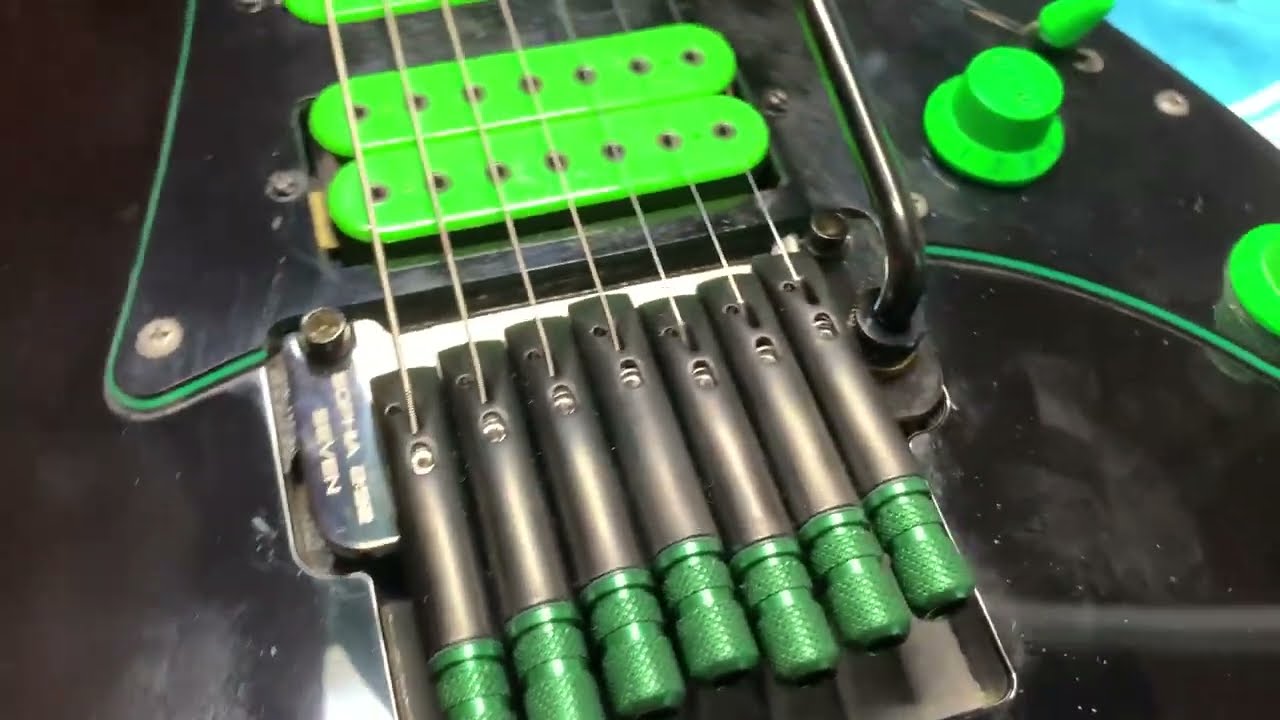 Ibanez Universe 7 String - Sophia 2:92 SEVEN Titaniun Uno Toneblock - UPGRADE