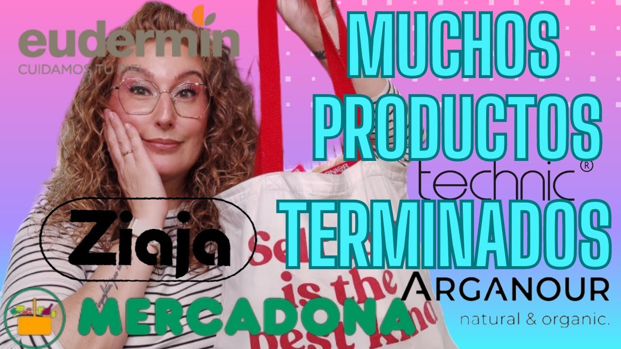 MUCHOS ✨PRODUCTOS TERMINADOS✨#8 🗑️// Más del 90% productos de Mercadona