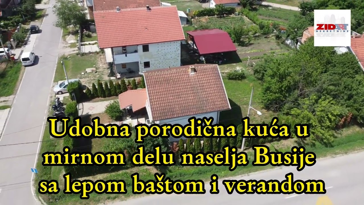 Batajnica, Busije, lepa kuća, 140m2, 6ari