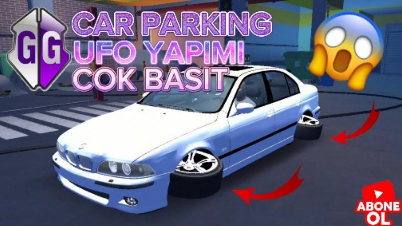 Car parking UFO araç yapımı 🛸 !!! (game guardian) ile