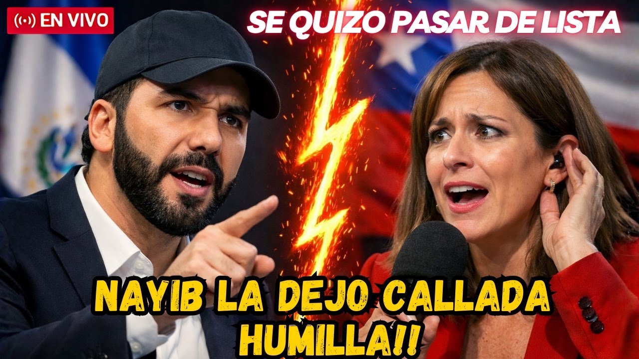 Periodista chilena cuestiona a Bukele y la respuesta se vuelve viral