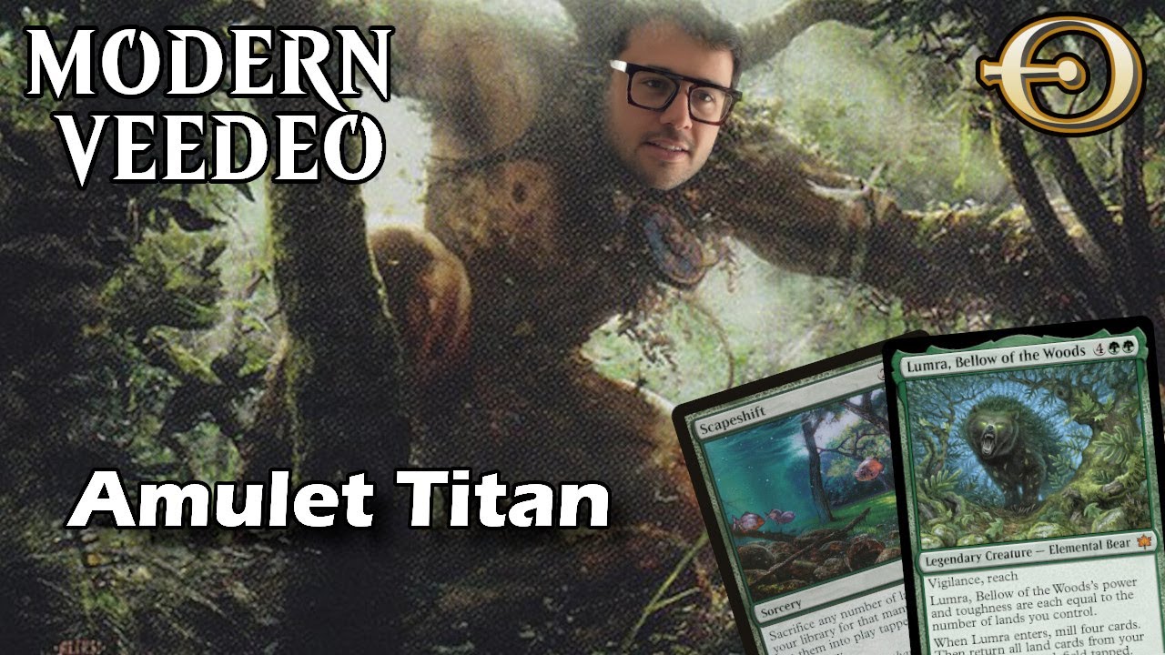 Amulet Titan is Amazing with Scapeshift now! | Modern | MTGO