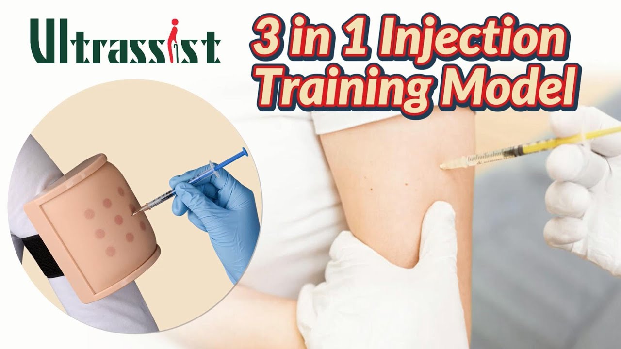 Multifunctional Wearable Injection Practice Model for ID & IM & SC Injection Training