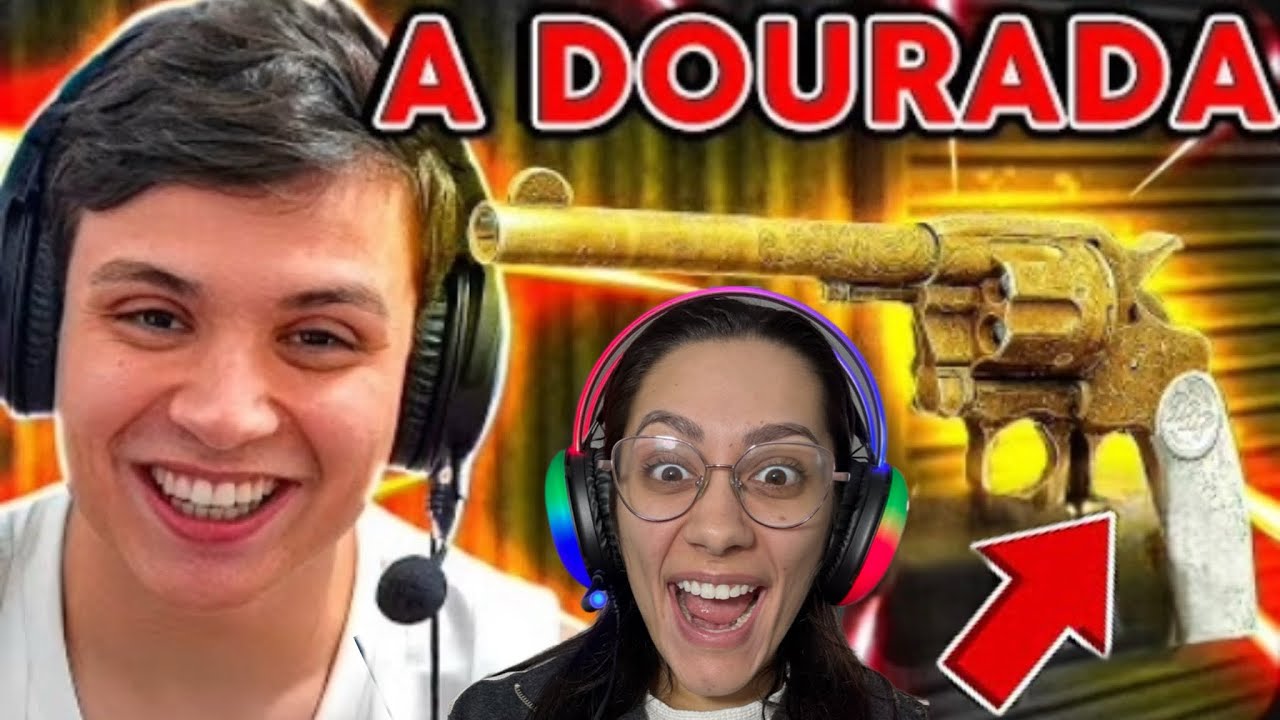 EU TENHO A ARMA DOURADA NO GTA RP 😱 - Série dourada - React Paulinho o Loko