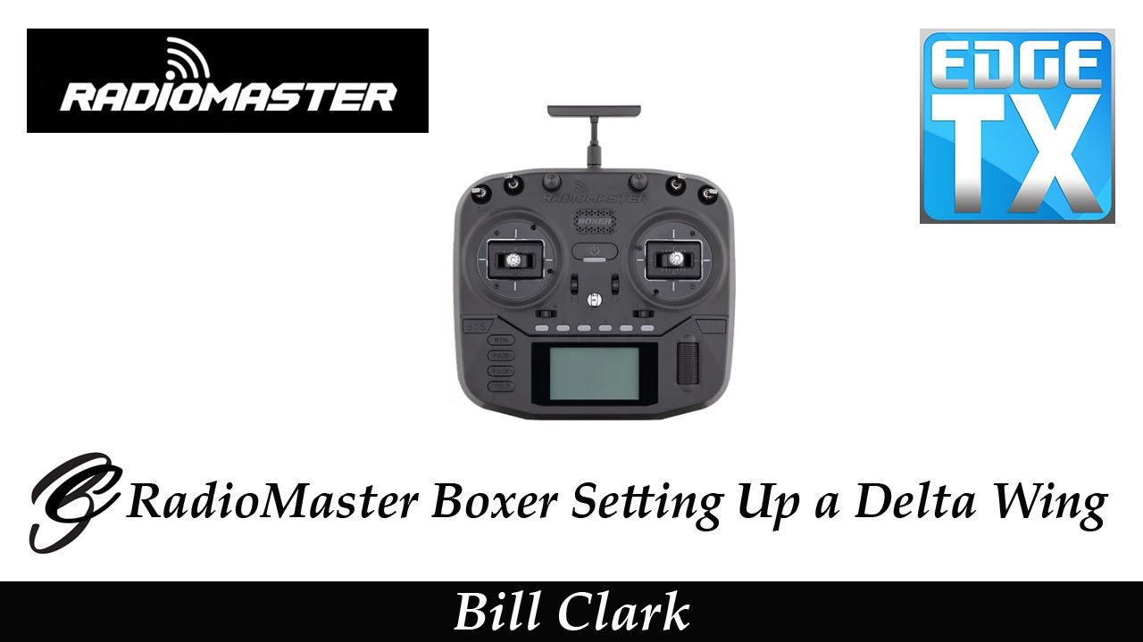 RadioMaster Boxer Setting up a Delta Wing - Model Wizard?
