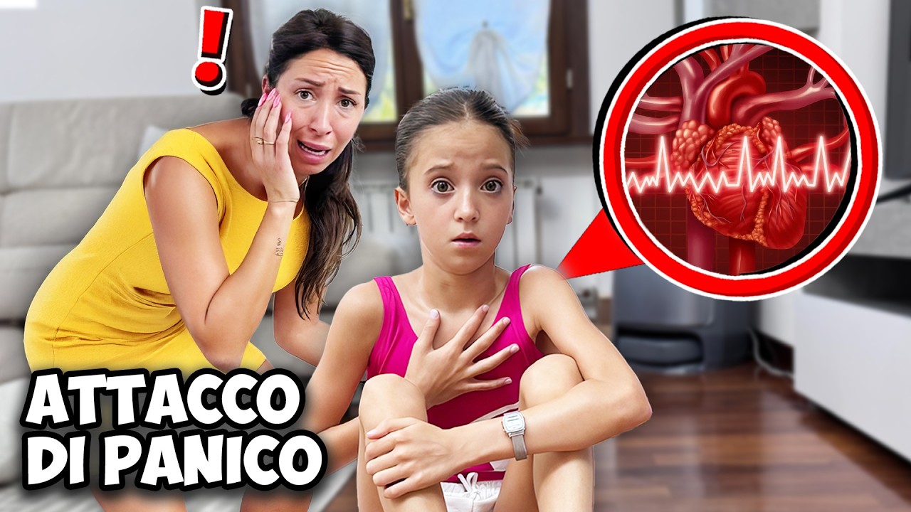 ATTACCO DI PANICO! FIGLIACHIARA SI SPAVENTA PERCHE' LE E' VENUTO UN ATTACCO DI PANICO !