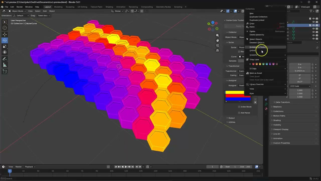 Vertex Color Toolkit for Blender