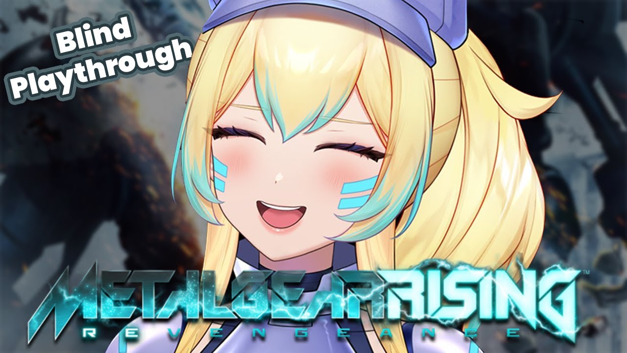 BLIND PLAYTHROUGH - baby learns non soulslike game mechanics x  | Metal Gear Rising Revengeance
