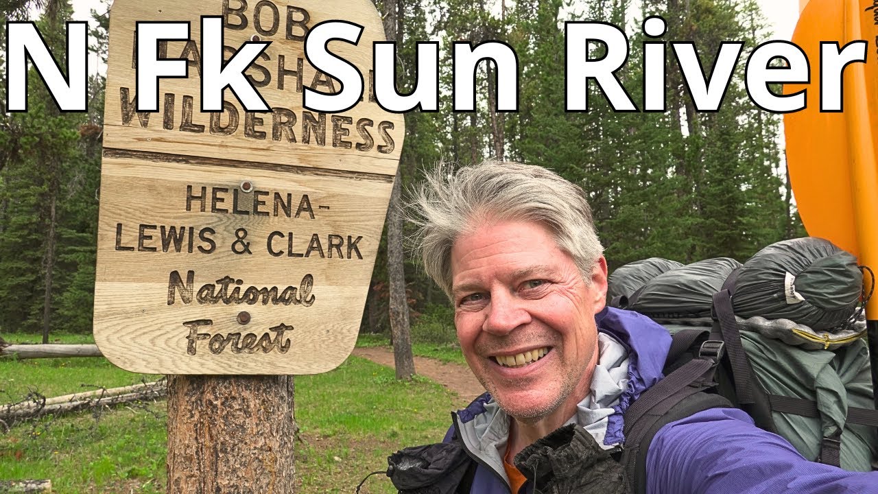 Hightlights: North Fork of the Sun River.  Packrafting the Bob Marshall Wilderness