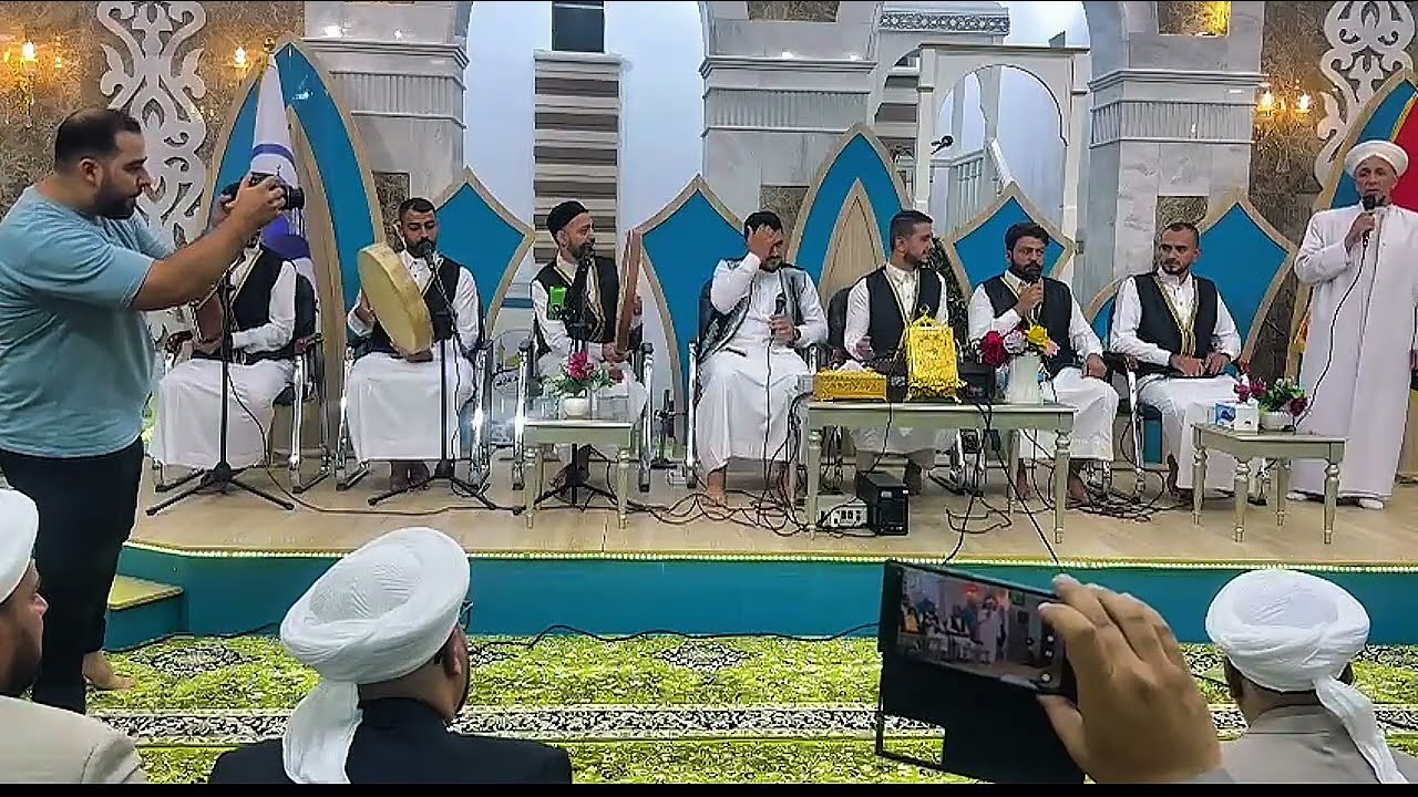 جانب من الحفل الذي أقيم في جامع محمد عارف في مدينة الرمادي - الجزء الأول