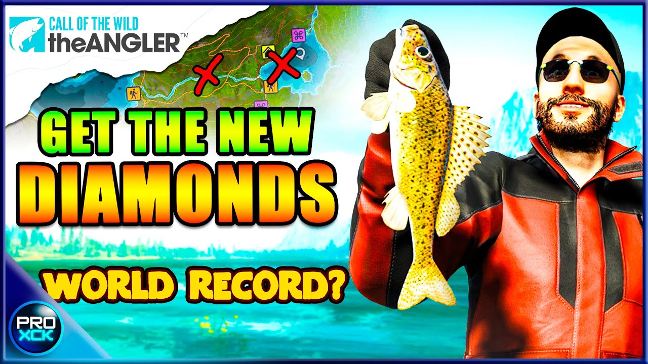 Get the 4 NEW Diamonds on these Crazy Hotspots! (Caught a Record!) - Call of the Wild theAngler