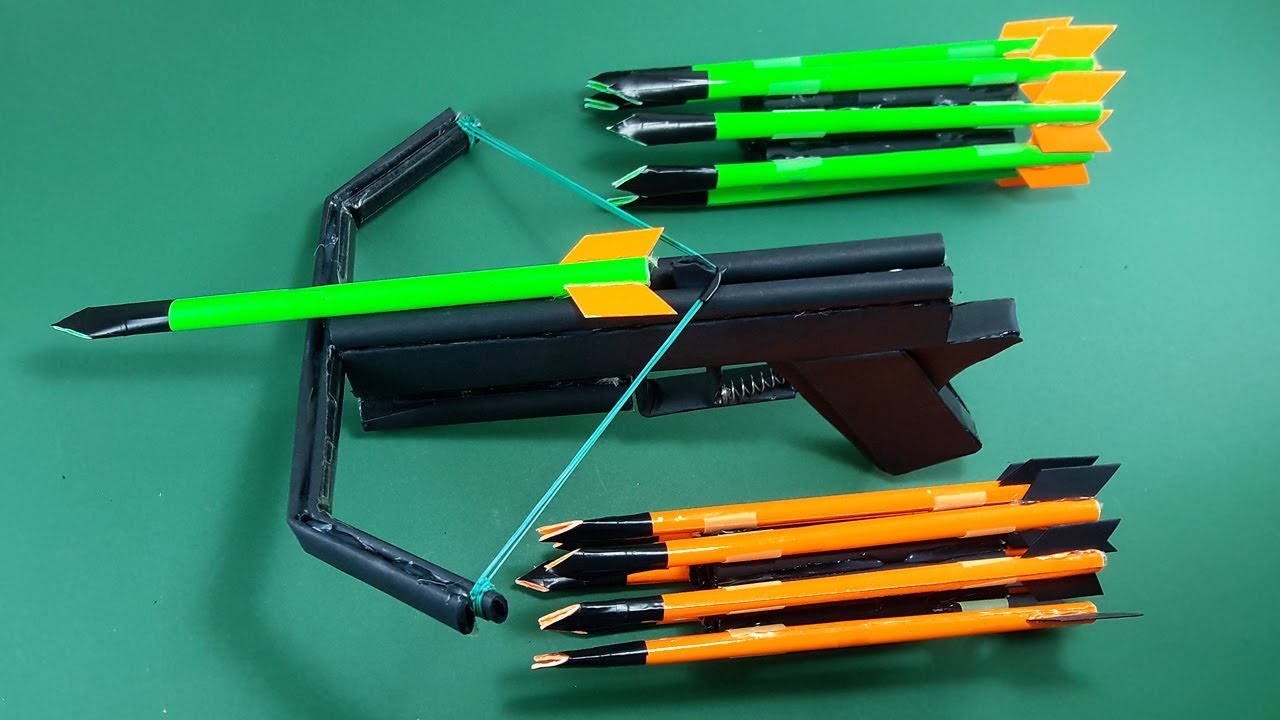 How To Make a Paper CROSSBOW | Toy Weapons | By Dr. Origami