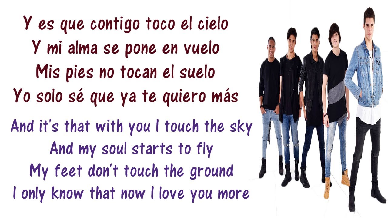 CNCO - Para enamorarte Lyrics English and Spanish - Translations & Meaning - Letras en ingles