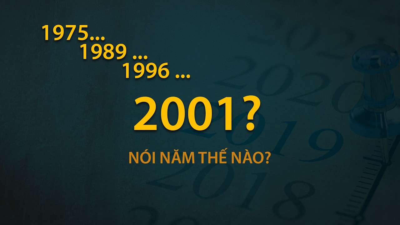 Bứt Phá Kỹ Năng Nói 2026 - Lesson 8: Year