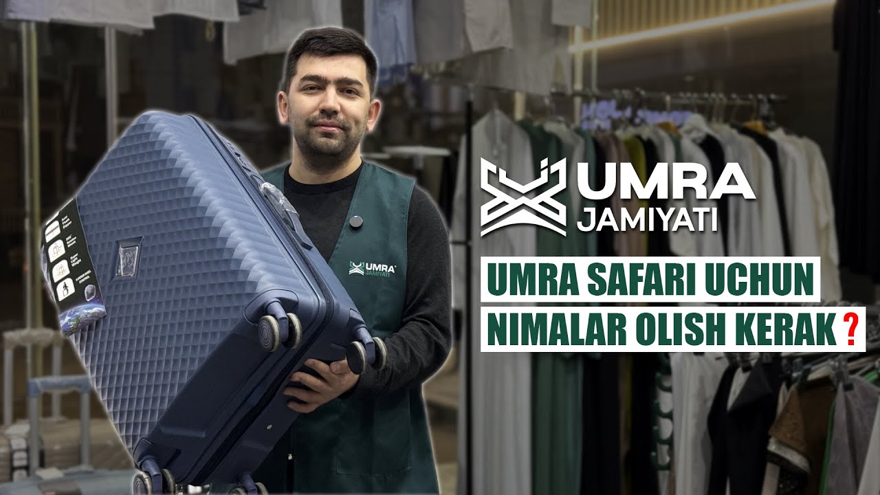 Umra safariga tayyorgarlik. Umra uchun kiyimlar. Ehrom o'rash