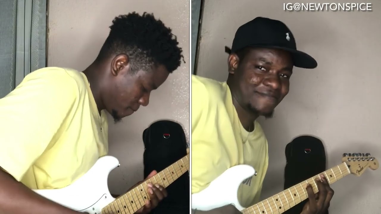 My rendition to Davido feel . #feel #guitarcover #guitarlover #afromusic .