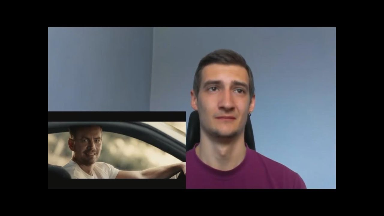 Wiz Khalifa - See You Again ft. Charlie Puth REACTION!!!
