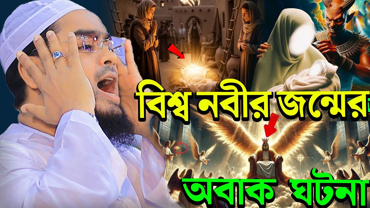 বিশ্ব নবীর জন্মের অবাক  ঘটনা । হাফিজুর রহমান সিদ্দিকি ওয়াজ ২০২৫