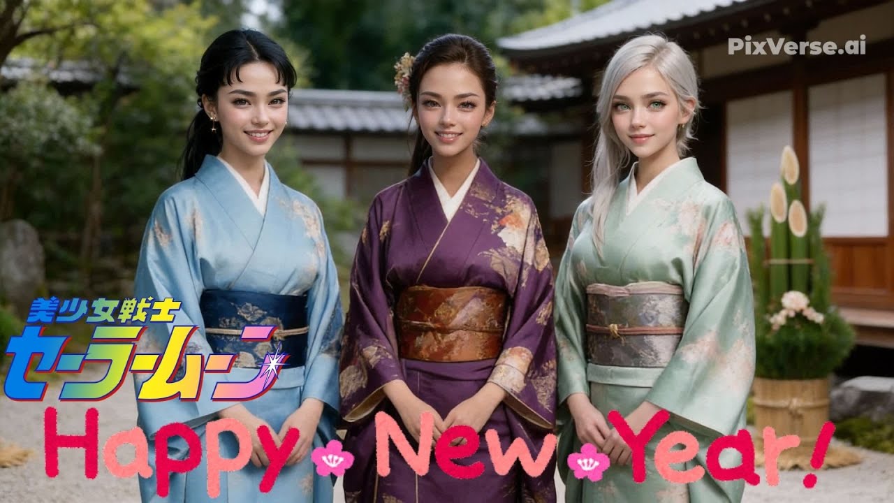 Happy New Year🎍SailorGuardian's New Year3/あけましておめでとう🎍セーラー戦士のお正月3