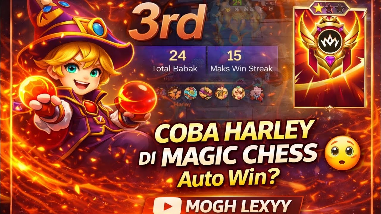 Push Rank MCGG Pakai Commander Harley, uji coba video 1