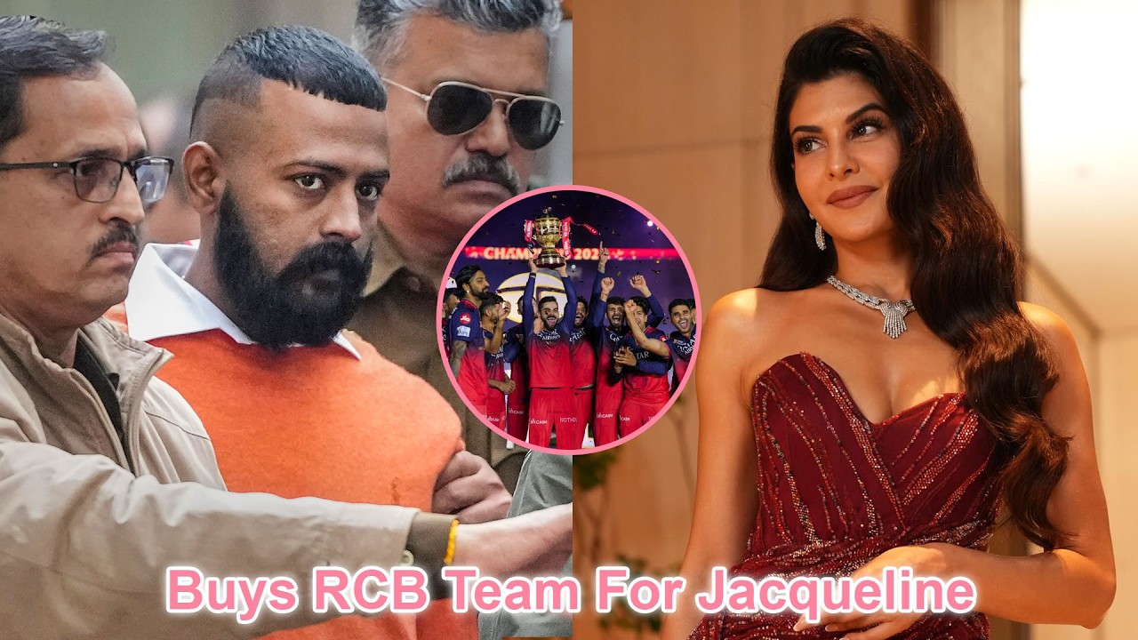 Conman Sukesh Chandrashekhar makes Massive offer to acquire RCB for GF Jacqueline Fernandez