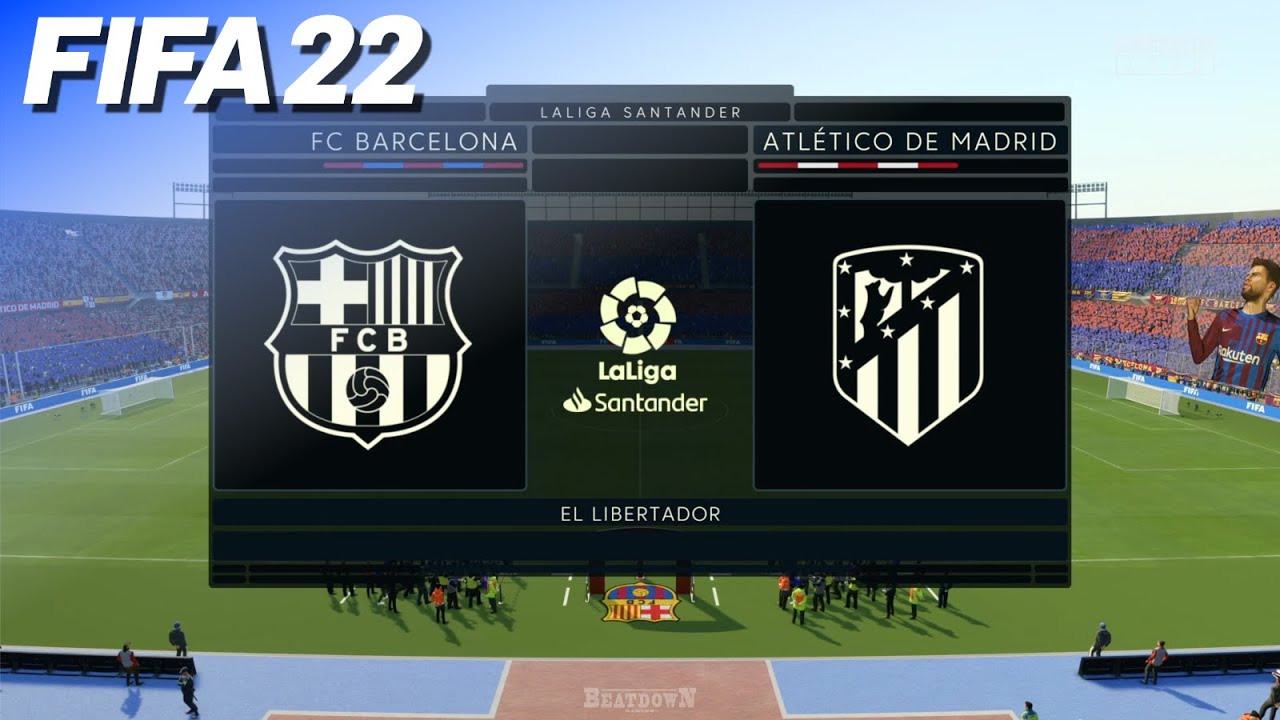 FIFA 22 🇪🇸 FC Barcelona vs. Atlético de Madrid | PS5