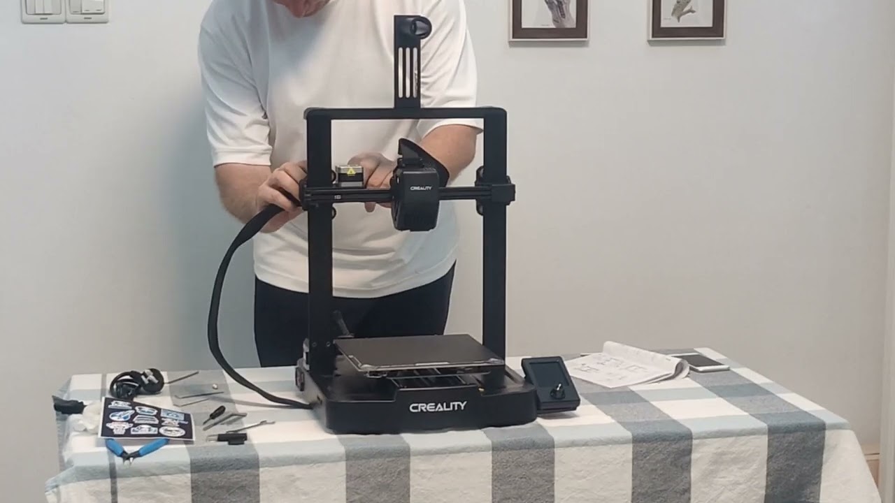 Creality Ender 3 V3 SE: распаковка и первая печать #3dprinter #creality