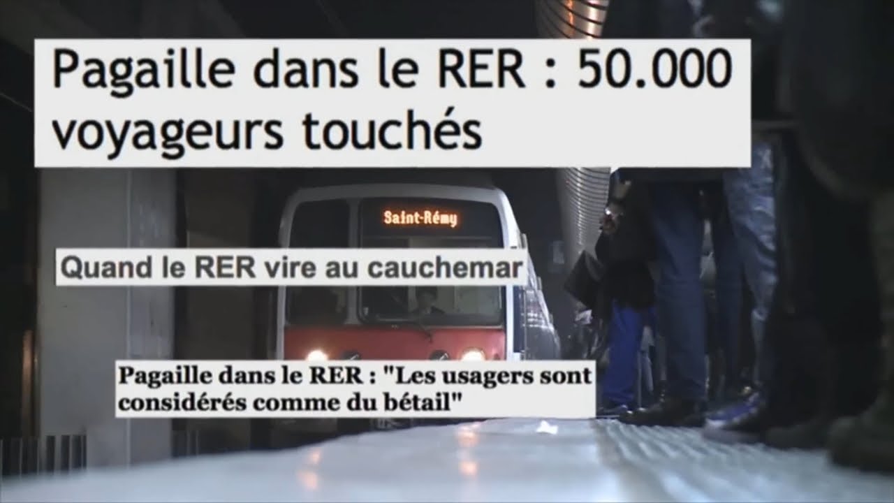Galères quotidiennes : Vivre avec les trains de banlieue | #VieEnBanlieue #RER