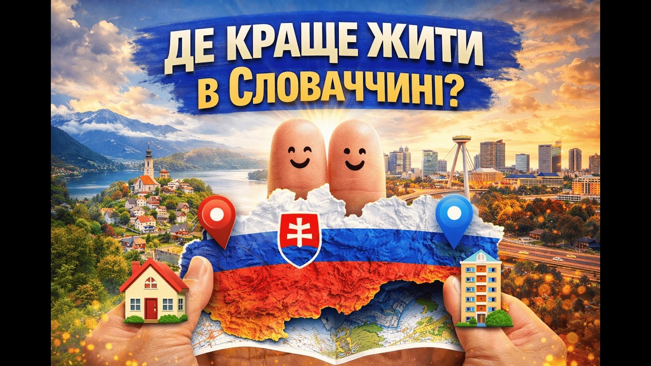 Місце призначення Словаччина: де краще жити в Словаччині?